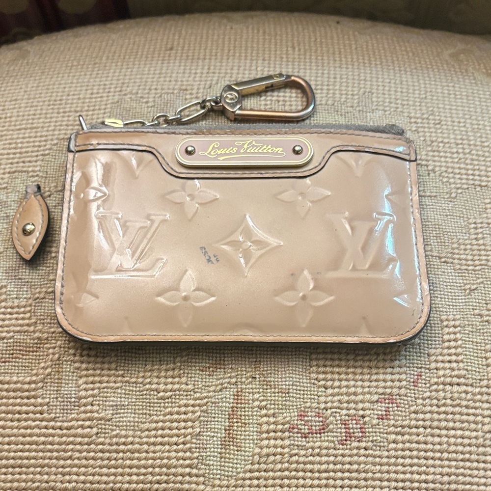 Louis Vuitton Nude Monogram Key Pouch